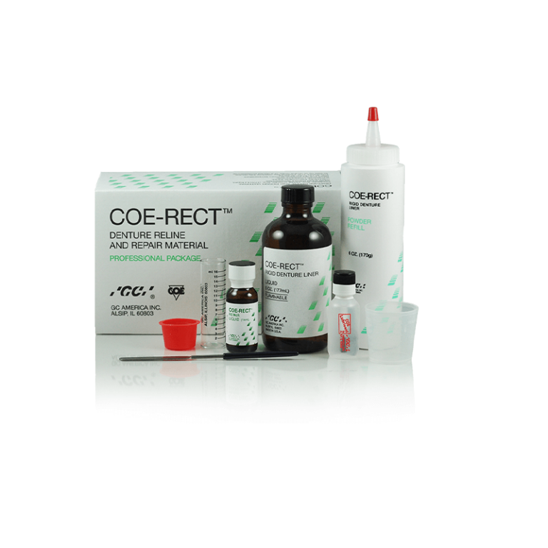 GC COE-RECT Hard Denture Reline & Repair Material - Fresh 343001, 343002, 343091, 343092
