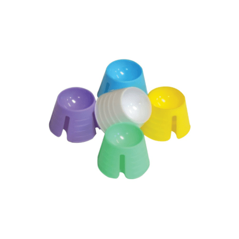 Pac-Dent Disposable Assorted Color Dappen Dish | 1,000/Box