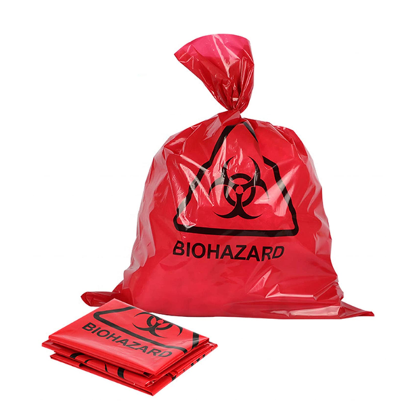 Red Biohazard Bag (Plasdent) STAR DENTAL SUPPLY