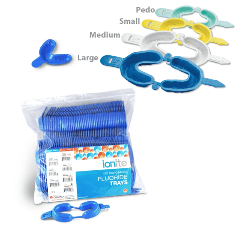 Ionite Fluoride Trays 100/pkg