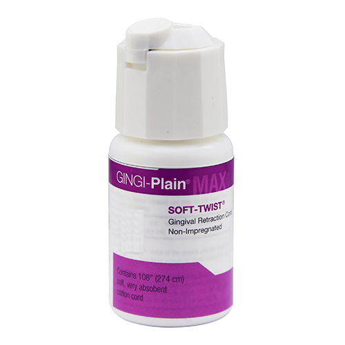 thumbnail image 2 of GINGI-PAK Dental Retraction Cord - G-Pak MAX Soft-Twist With Epinephrine, USA Made 2 of 9