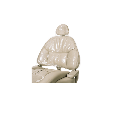 Half Chair Sleeves: Clear Plastic, 27.5" X 24", 225/Box