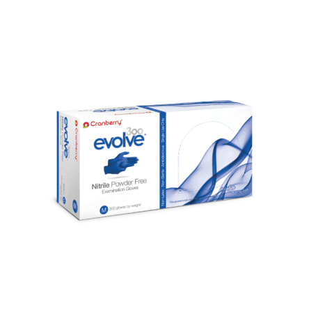 Evolve 300 Nitrile Powder Free Examination Gloves