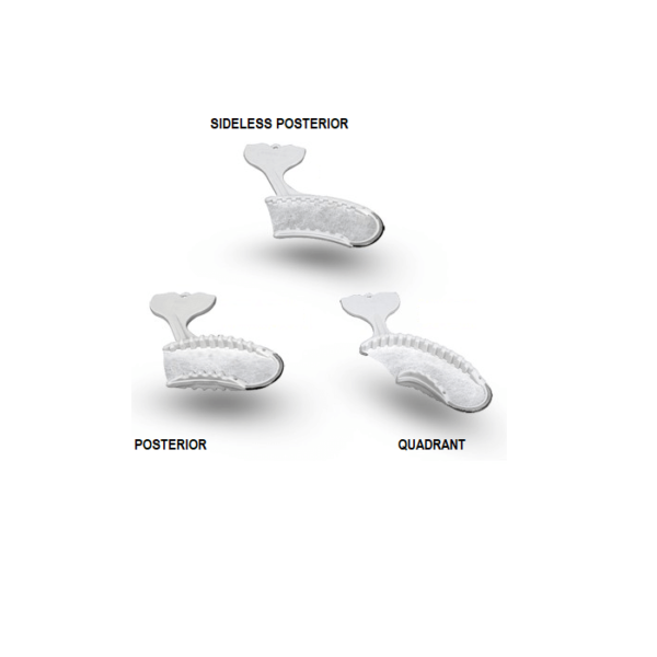 Disposable Impression Bite Trays With StainlessSteel Edge Frames STAR DENTAL SUPPLY