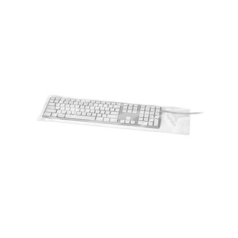 Keyboard Cover | Clear Plastic, 22" W x 14" L | 250/Box