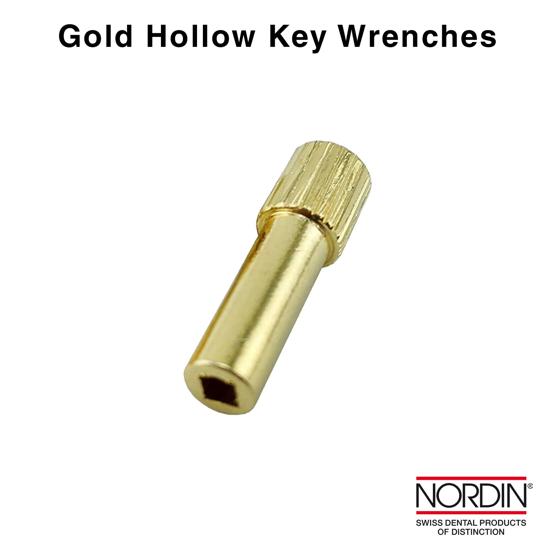Gold Hollow Key Wrenches